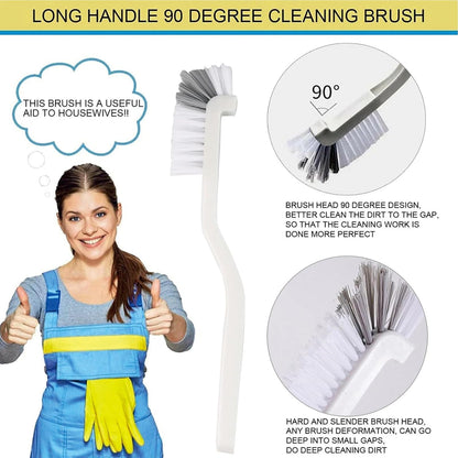 18Pcs Crevice Gap Cleaning Brush,Door Window Track Groove Corner Crevice Cleaning Brushes for Cleaning Window Grooves, Bathroom, Toilet Corner, Kitchen, Faucet, Sink