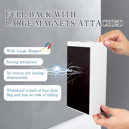 Magnetic Glove & Tissue Dispenser Holder - Holds Boxes of Gloves, Towels, Wipes, Tissues - Mount onto a Tool Box or in Garages, Workshops and Kitchens