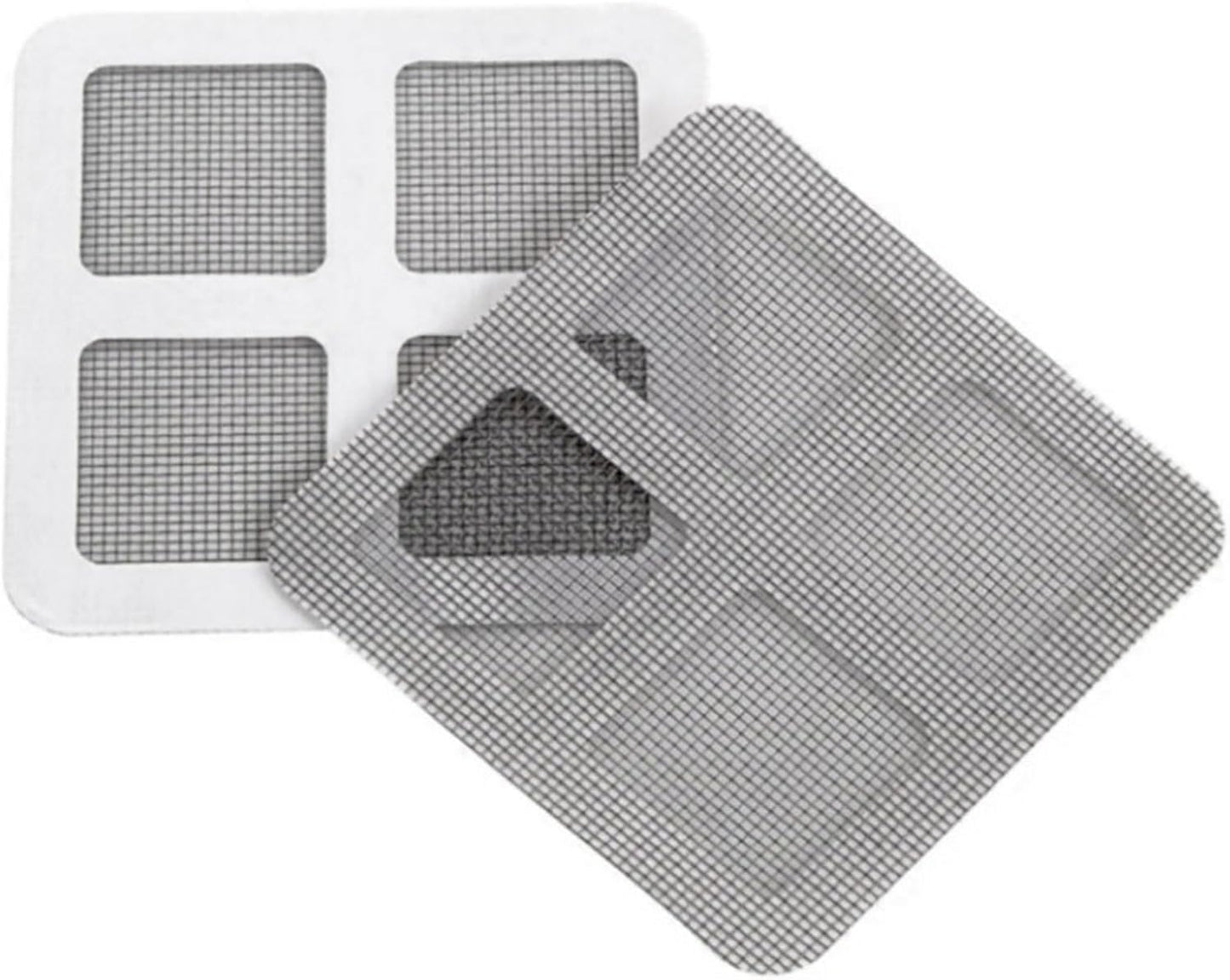 Self Adhesive Net Mesh Repair Tape Window Screen Repair Tape Door Fix Patches Anti Insect Fly Mesh Broken Hole Replacement Insect Fly Repair Mesh Net