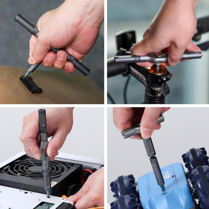 DYLIFE 42 in 1 Magnetic Screwdriver Set, DIY Ratchet Screwdriver Set, Removable Self-assembly Precision Screwdriver Kit, Magnetic DIY Precision Tool Kit for PC Laptop Mobile Cell Phone Digital Watch