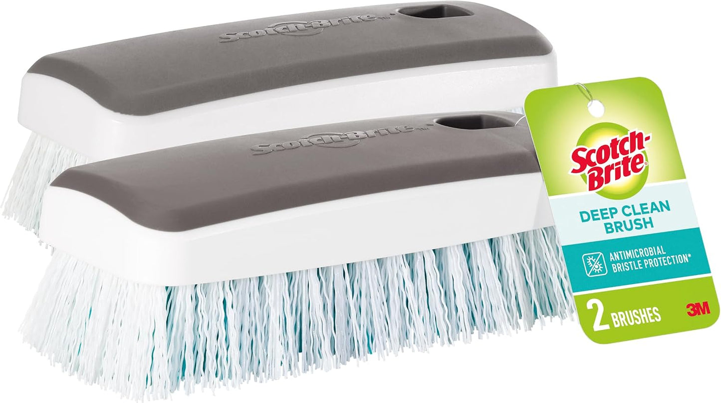 Scotch-Brite Deep Clean Brush, For Tile Floors and Walls, Shower Doors, Tubs, and More