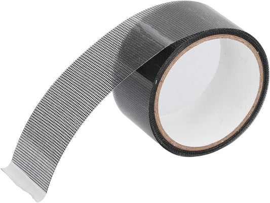 Gavigain Window Screen Repair Kit Tape, 3.5x3.5x2.0in (790 inch) Grey Adhesive & Waterproof, Strong Adhesive Screen Patch Repair Kit Fiberglass Screen Tape Mesh Repair, Screen Rrepair Kit