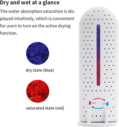 2026 NEW Mini Dehumidifier Rechargeable Cordless Renewable Moisture Absorber for Bathroom