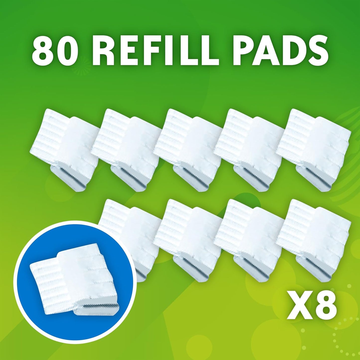 Scrubbing Bubbles Toilet Bowl Cleaning System with Flushable & Disposable Cleaner Refill Pads, Fights Odors and Helps Remove Limescale & Hard Water Stains, Citrus Scent, 1 Wand + 4 Refills + 1 Stand