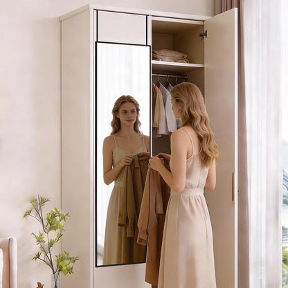 DUMOS 64"x21" Arched Full Length Floor Mirror, Full Body Mirror with Stand, Shatterproof Tempered Glass, Modern Aluminum Alloy Frame, Free Standing or Leaning for Home Decor, Gold