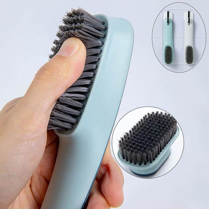 Laundry Scrub Brush 2 Pack Soft Bristle Brush Cleaning Brush for Stains Clothes Scrubbing Brush Household Cleaning Tool for Bathroom Countertops Bathtubs