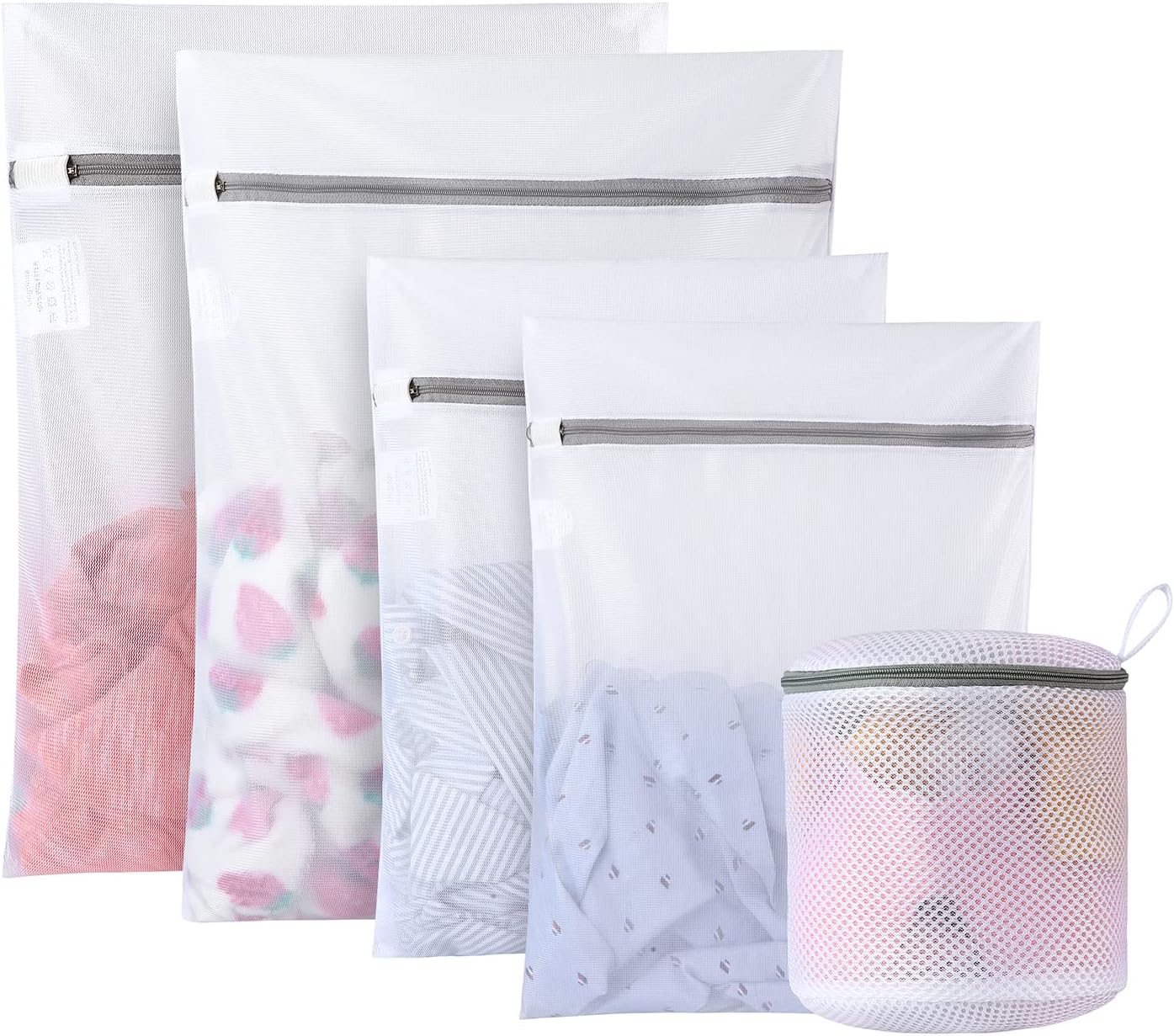 GOGOODA Mesh Laundry Bags for Delicates Durable Protective Wash Bags | Travel Storage Bags for Intimates Lingerie, 3PCS（3XXL）