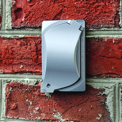 Sigma Engineered Solutions 14147 1-Gang Universal Weatherproof Cover, Gray