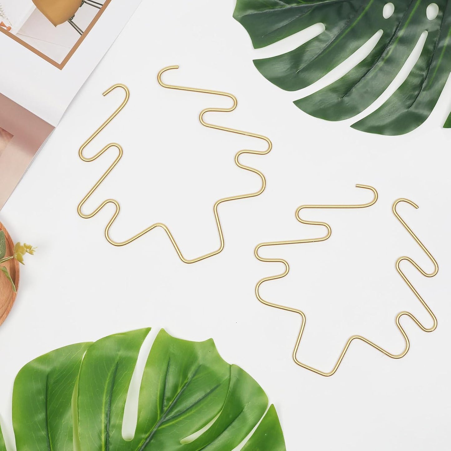 PRETTY JOLLY 5PCS Iron Monstera Plant Support Stakes Premium Plant Stand for Indoor & Outdoor Plants Practical Leaf Holders,Durable Trellis Accessories for Gardening Enthusiasts(Tree+Butterfly)