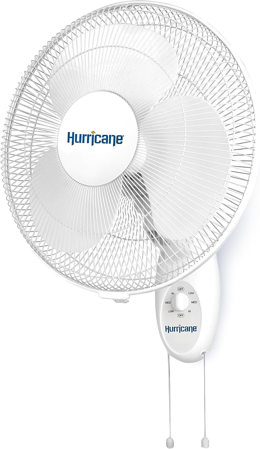 Hurricane Classic 6 Inch Clip Fan, 2 Speed Portable Desk Table Fan with Tilt, White