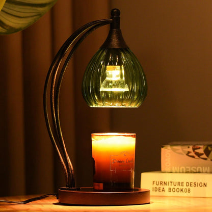Candle Warmer Lamp with Timer Dimmer - Electric Light Wax Warmer for Jar Candles - Lamp with 2 Bulbs, Unique Birthday Gifts for Women Mom House Warming Gifts New Home Decor