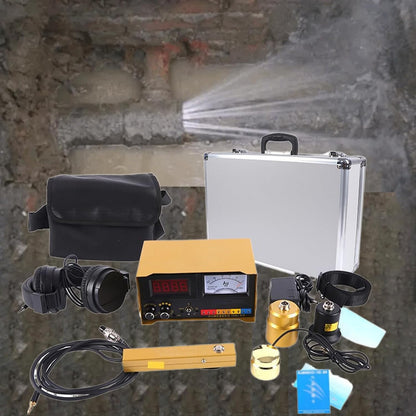 Under Sink Sensor, Geophone Water Leak Sensor, Geophone Tracer Water Leak Detector for Outdoor for Home with Adjustable 4 Gears