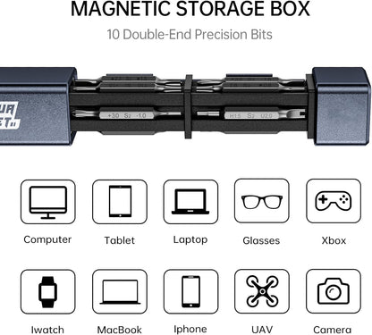 Precision Ratchet Screwdriver Set, JAKEMY 69 in 1 Household Screwdriver Home Repair Tool Kit, Disassemble Magnetic Rotating Ratchet Screwdriver Kit for Furniture/Car/Computer/Electronics Maintenance