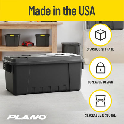 Plano Storage Trunk - 108 Quart w/ Wheels (1819) - Hunter Green