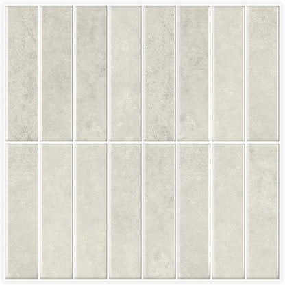 Alwayspon 10 Sheets 12x12inch Beige 3D Vinyl Backsplash Tiles, Self-Adhesive Peel and Stick Wall Tile Stickers Stick on Subway Tiles for Kitchen Bathroom Wall