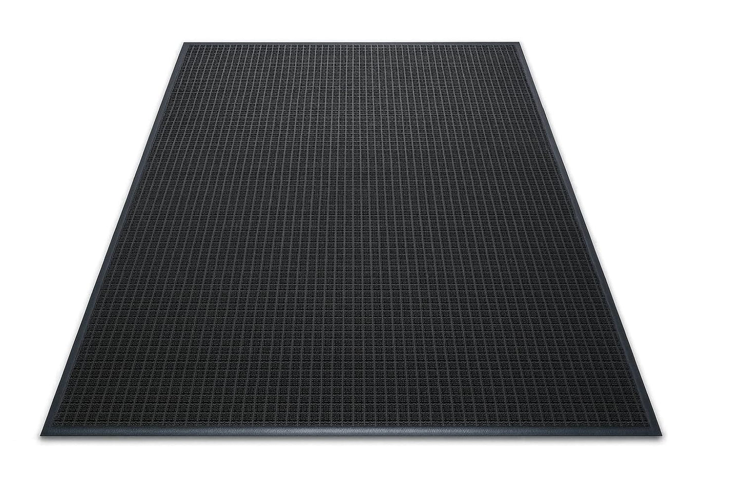 Guardian WaterGuard Indoor/Outdoor Wiper Scraper Floor Mat, Rubber/Nylon, 3'x4', Grey