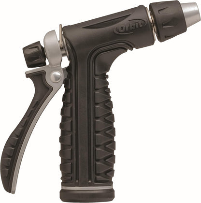 Orbit 58993 7-Pattern Watering Nozzle with Thumb Control, Black