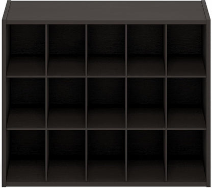 Furinno FANO Shoe Rack, 24-Inch Width 2-Tier Shoe Organizer, Stackable Shoes Storage, 11.7 x 24.2 x 11.7, for Closet Entryway, Office, Garage, Amber Pine