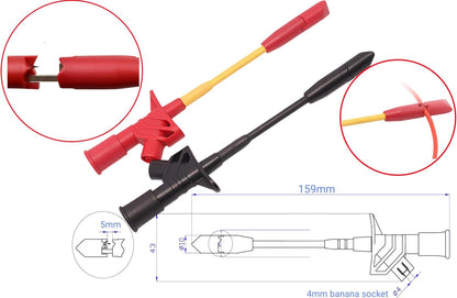 Test Lead Set,4mm Banana Plug (TH-6-KIT)