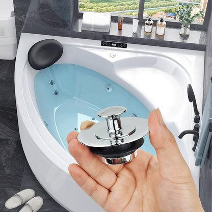 LEKEYE Drain Hair Catcher/Bathtub Drain Cover/Drain Protector for Pop-Up & Regular Drains(Patented Product)