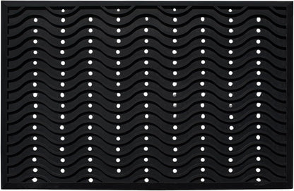 A1HC New Natural Rubber Premium Scrapper Door Mats-Keeps Mud and Dirt Away for Commercial and Residential Use, Office Entrance, Retail, Restaurants, Homes & Any Areas Where is Heavy Traffic 36"x60"