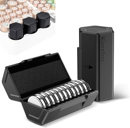 Hard Shell Battery Organizer Holder with Small Battery Tester, IP68 Waterproof Multi 82 Slots Batteries Vault Case for 40 AA & 12 AAA & 12 CR2032 CR2025 & 18 LR44 Button Cell/2 D Size Batteries Case