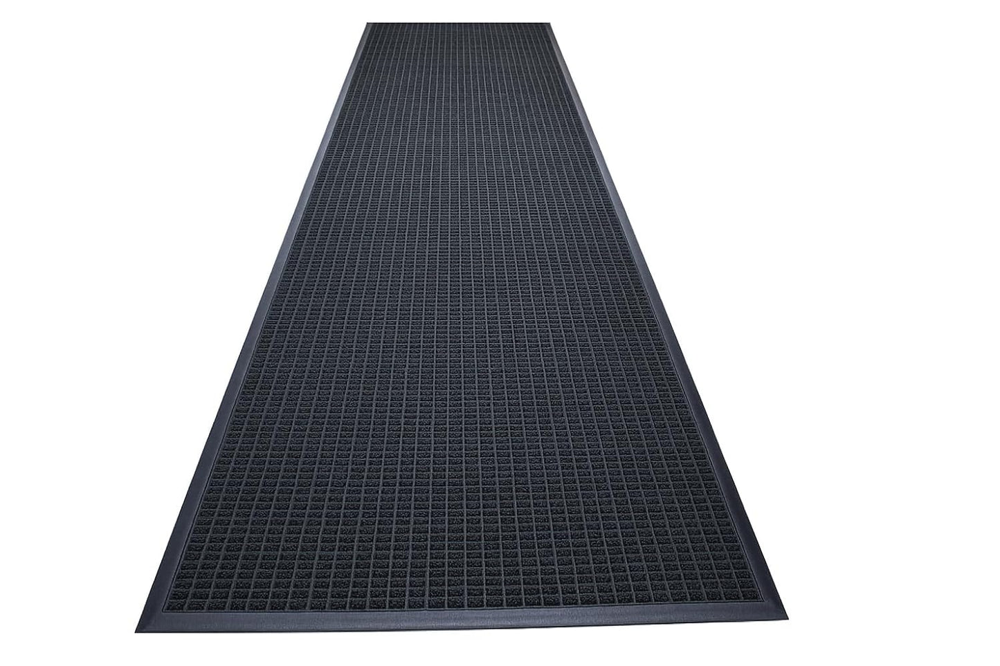 Guardian WaterGuard Indoor/Outdoor Wiper Scraper Floor Mat, Rubber/Nylon, 3'x4', Grey