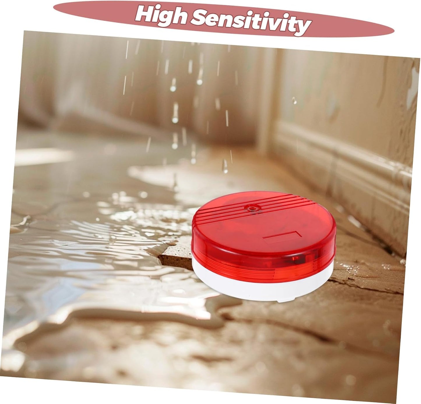 DOITOOL Water Leak Detection Alarm Smart Flood Sensor Water Level Monitoring for Basements Under Sinks and Bathrooms Timely Alerts