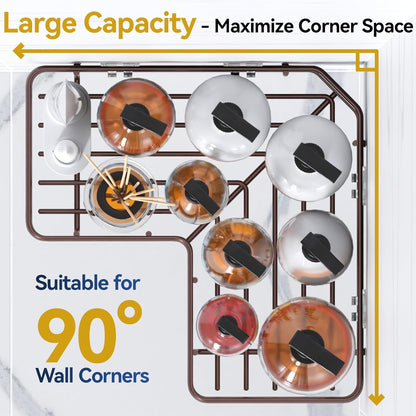 YASONIC Corner Shower Caddy, 5-Pack Adhesive Rustproof Stainless Steel Shower Organizer with Soap Holder, No Drilling Shower Shelf for Inside Shower, Dorm, Renters, Black
