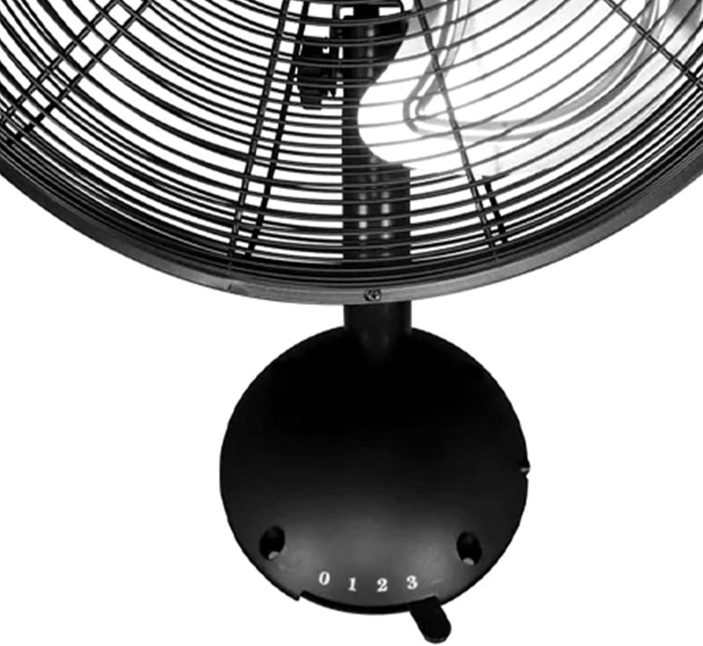 Hurricane Classic 6 Inch Clip Fan, 2 Speed Portable Desk Table Fan with Tilt, White