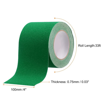 HARFINGTON Anti Slip Traction Tape 2" x 16.4ft Waterproof Non-Slip Grip Tape High Friction Weather Resistant Non Skid Stair Treads Tape for Indoor Outdoor Stair Steps, White