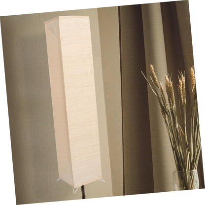 ABOOFAN Floor Lamp Shade Replacement – 49.21" Foldable Rice Paper Lampshade for Soft Light Diffusion & Easy Tool-Free Installation – for Living Room, Bedroom, Office