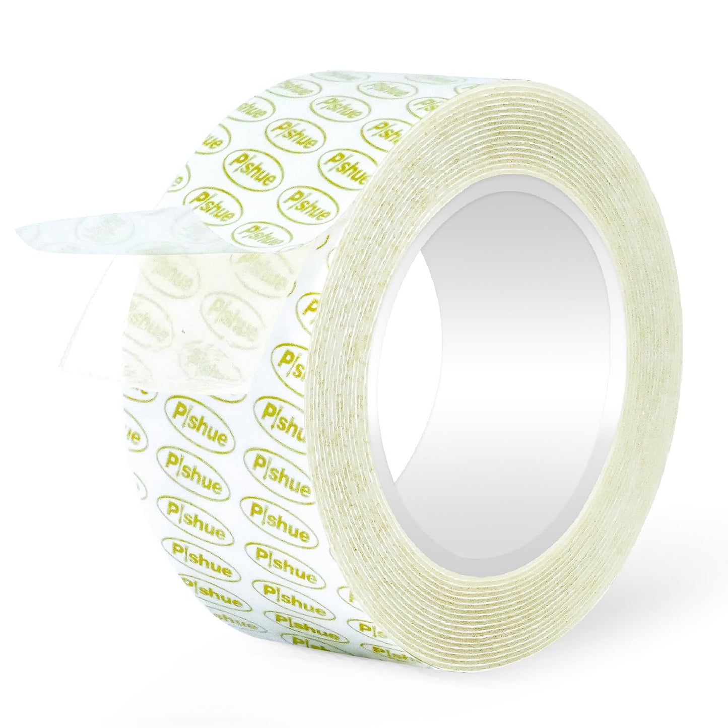 Double Sided Tape Heavy Duty, Removable Nano Double Sided Adhesive Tape, Clear Mounting Tape Picture Hanging Adhesive Strips Waterproof for Walls Photo Crafts Carpet Poster, 0.39" x 16.5FT
