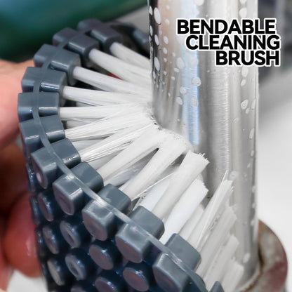 7 Pack Kitchen Scrub Brushes for Cleaning, Dish Cleaning Brush, Cleaning Brushes for Household use for Cleaning for Dish, Pot, Pan, Kitchen Sink,Green