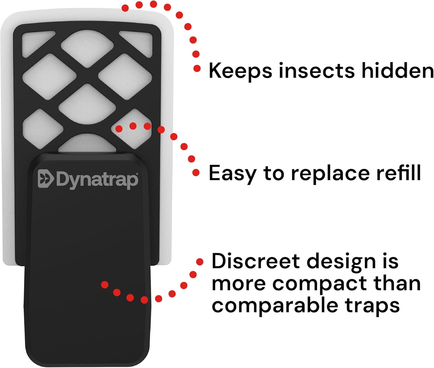 Dynatrap Glue Card Refills for Indoor Dynatrap Fly Trap Models DT3007 and DT3007W - 6 Glue Cards - 23007 - Discreet Indoor Insect Control - Includes 6 Official Refills