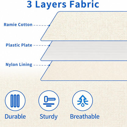 Under Bed Storage Container Bins 2 Pack, Low Profile Foldable Underbed Clothes Storage Organizer W/ Ultra Thick Fabric and Sturdy Bottom/Sides, Dual Zipper Storage Box for Dorm and Home 30x16x6.7"