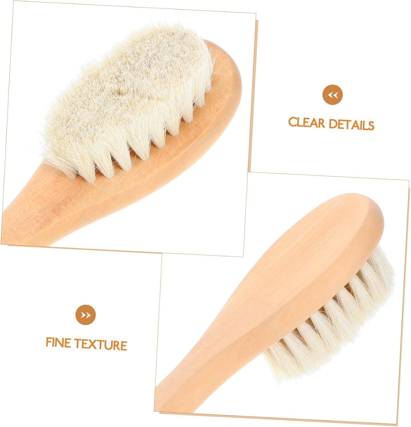 Laundry Brush for Stains Soft Bristle Brush Gentle on Fabrics Quilt Tool Fabric Brush Fuzz Remover Brush Laundry