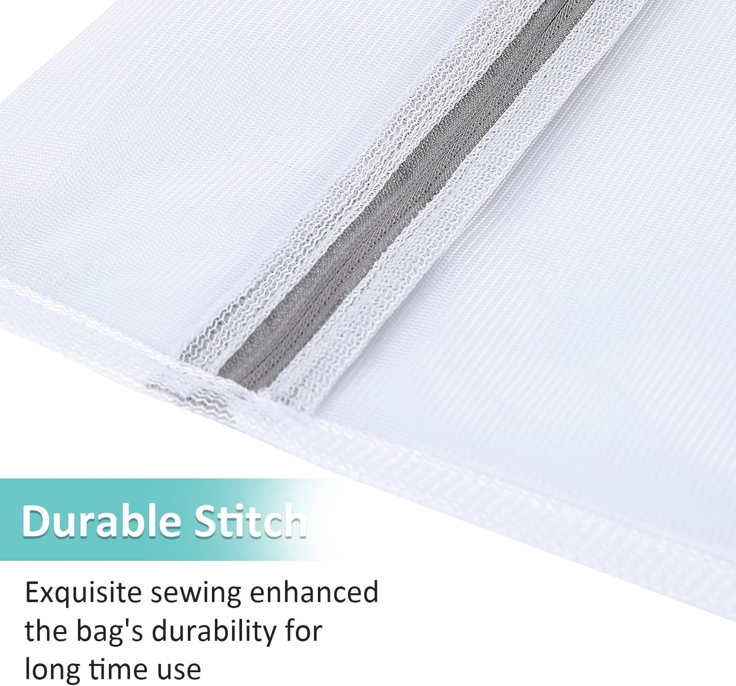 GOGOODA Mesh Laundry Bags for Delicates Durable Protective Wash Bags | Travel Storage Bags for Intimates Lingerie, 3PCS（3XXL）