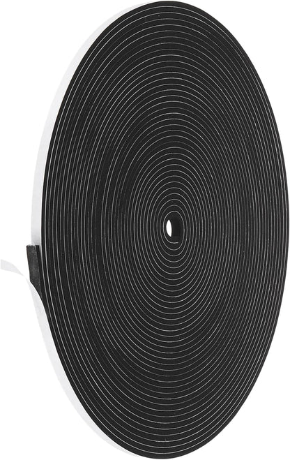 PATIKIL Weather Stripping Door Seal Strip, 3/8 Inch x 1/4 Inch x 32 Ft Self Adhesive Soundproof High Density Foam Tape Insulation for Door Window Air Conditioning, White - Colors A