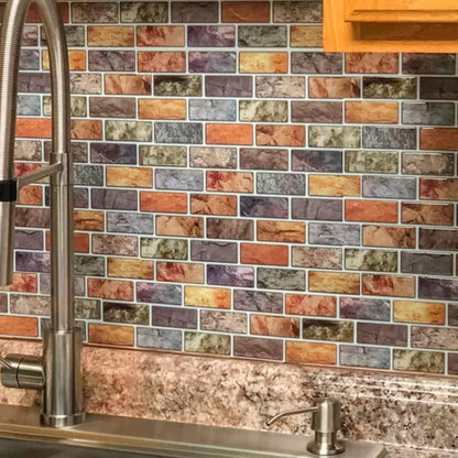 Art3d 10-Sheet Kitchen Backsplash Tiles Peel and Stick, Self Adhesive Wall Tile Sticker for Kitchen Island Bathroom Laundry Room RV Renter 12" x 12" - Jade Green