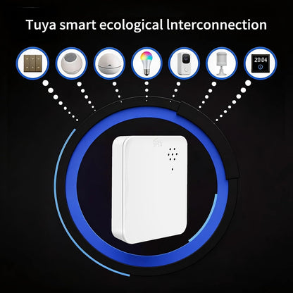 Smart Zigbee Water Leak Detector/Water Sensor with 80dB Audio Alarm & App Alert, IP67 Waterproof Wireless Flood Sensor for Kitchen, Basement, Works with Tuya/Smart Life APP, Zigbee Gateway Required