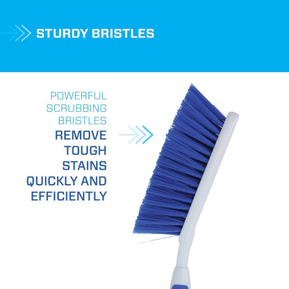 Mr. Clean 442402 Durable Bristle Handle Scrub