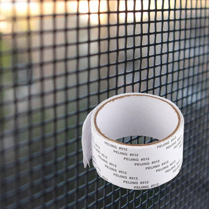 Window Screen Repair Kit, Screen Repair Tape Window Screen Tape Mesh Repair Screen Patch Window Screen Repair Tape Self Adhesive Screen Patch Repair Kit Screen Tape Mesh Repair (Gray)