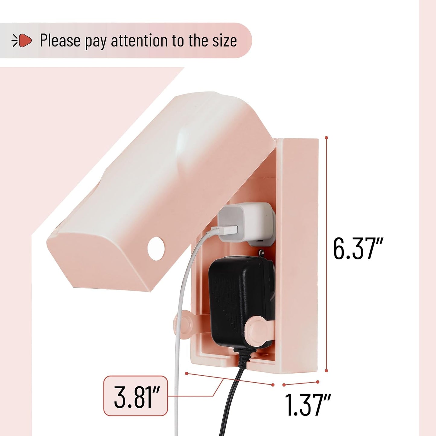 Bates Baby Safety Outlet Cover Box - Plug Covers for Electrical Outlets, Child Proof Outlet Cover, Socket Covers for Outlets