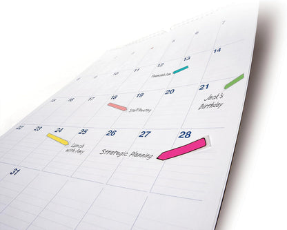 Post-it Arrow Flags, 0.47 x 1.7 in, Bright Colors, 1 Dispenser, 100 Flags | Removable Page Markers for Planners, Journals, and Calendars