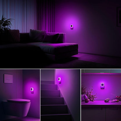 Sujeet Night Light, Night Lights Plug into Wall 8-Pack, Nightlight Plug in Night Light, Dusk to Dawn Night Lamp Led (Warm White)