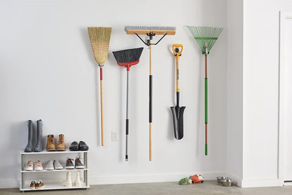 Harper 20201044 24 in. Indoor/Outdoor Dry All-Purpose Push Broom with Dual Bristles, for Dust, Gravel, Debris
