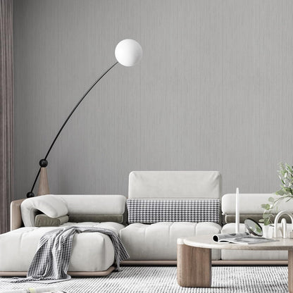 Light Blue Peel and Stick Grasscloth Texture Wallpaper 15.7"x120" Vintage Wallpaper Removable Waterproof