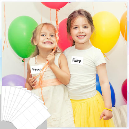 Feifeiya 1000 Pcs 3" x 2" White Removable Labels for Storage Bins, Self Adhesive Rectangular Stickers, Large 2x3 Shipping & Organization Labels for Boxes, Classroom, Office