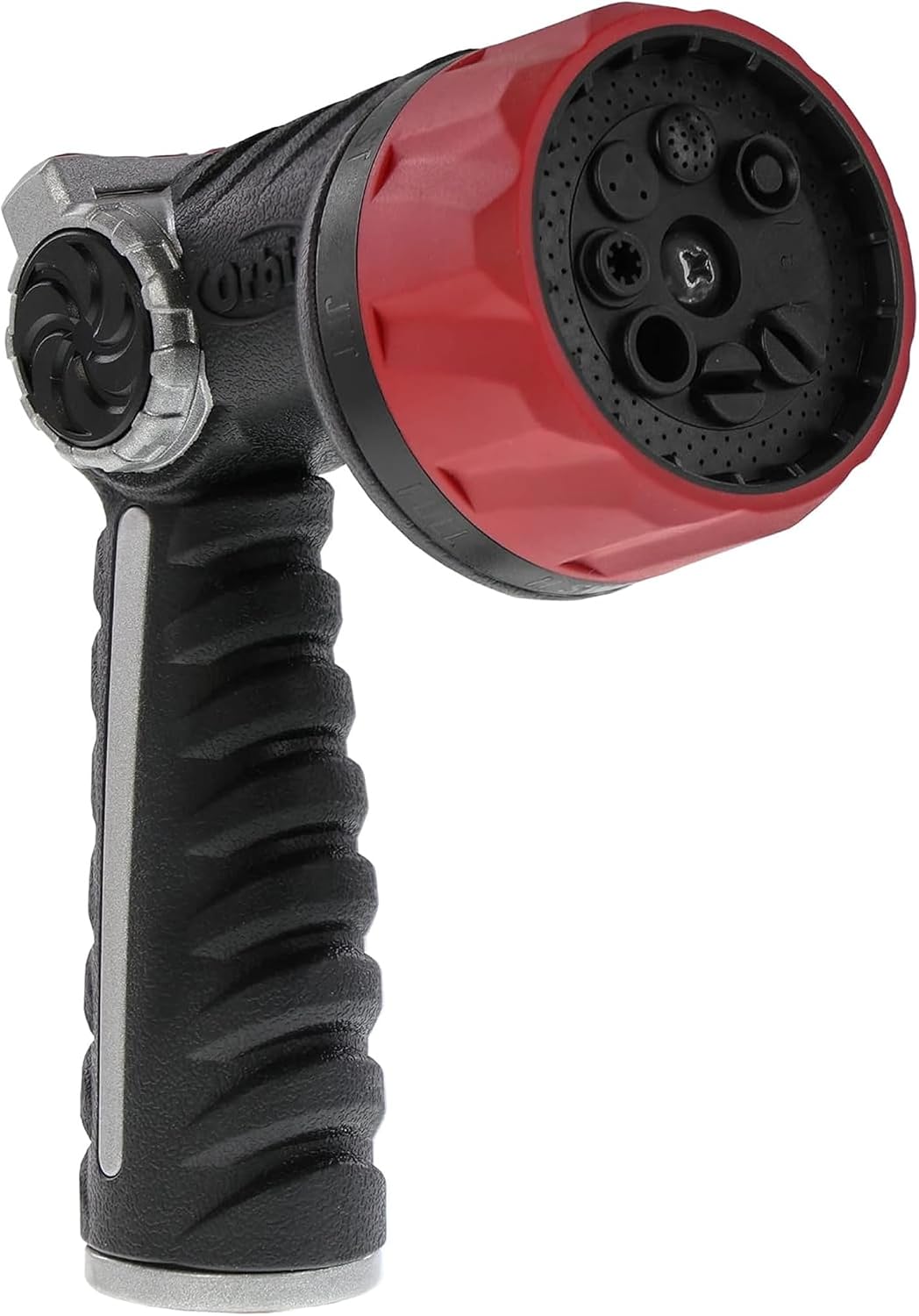 Orbit 58993 7-Pattern Watering Nozzle with Thumb Control, Black